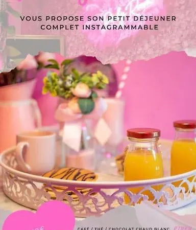 아파트 Pinky Glamour Pas Que Parking Gratuit Saint-Julien (Cotes-d'Armor)
